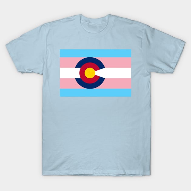 Colorado Trans State Flag T-Shirt by That5280Lady